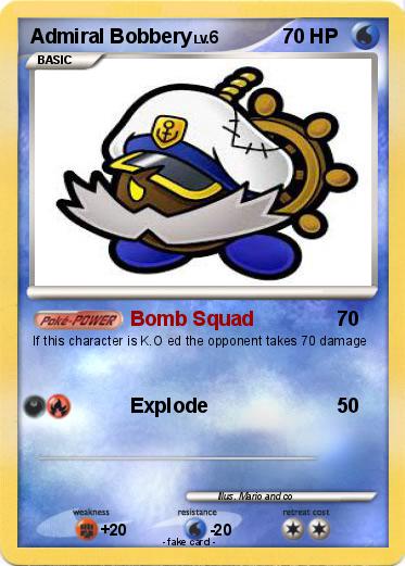 Pokemon Admiral Bobbery
