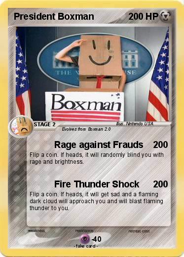 Pokemon President Boxman