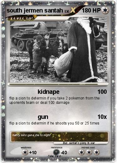 Pokemon south jermen santah