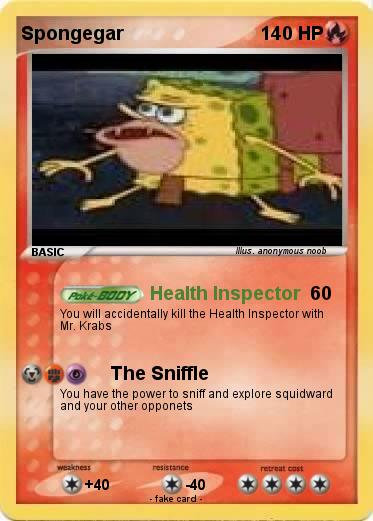 Pokemon Spongegar