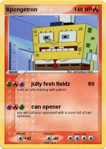 Pokemon Spongetron