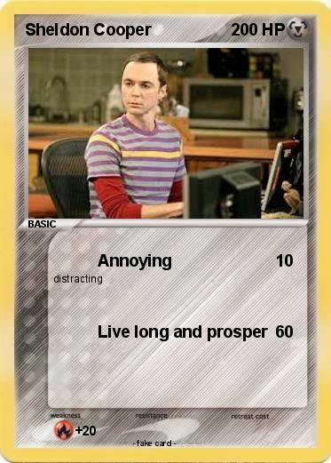 Pokemon Sheldon Cooper