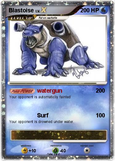 Pokemon Blastoise