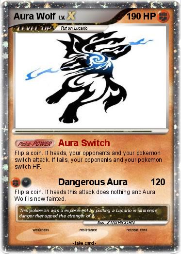 Pokemon Aura Wolf