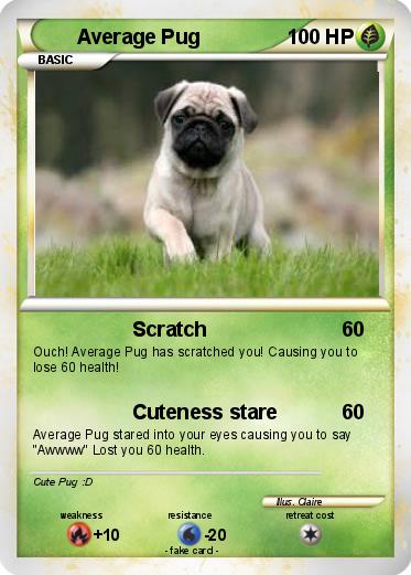 Pokemon Average Pug