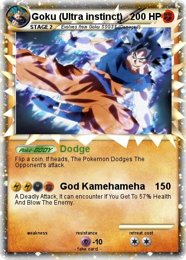 Pokemon Goku (Ultra instinct)