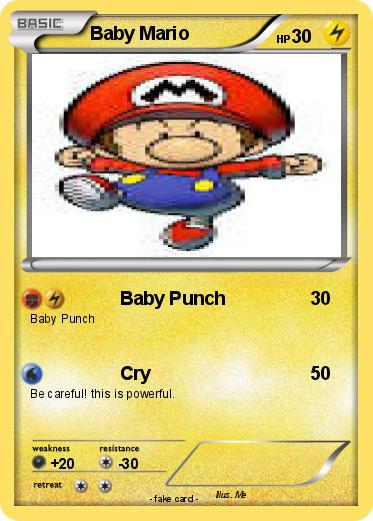 Pokemon Baby Mario