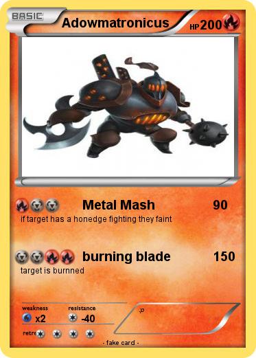 Pokemon Adowmatronicus