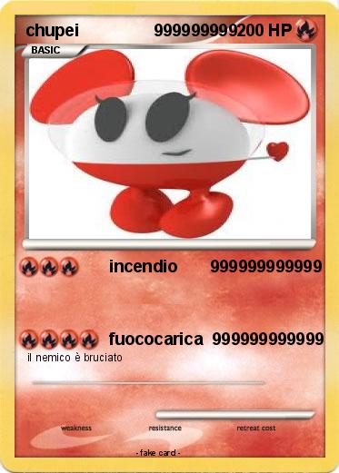 Pokemon chupei                999999999
