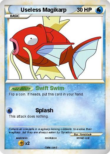 Pokemon Useless Magikarp