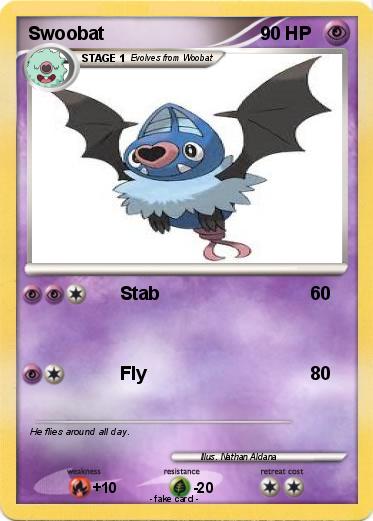 Pokemon Swoobat