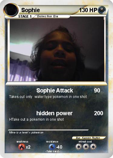 Pokemon Sophie