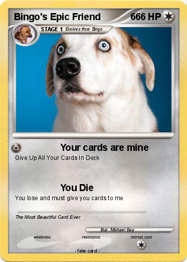 Pokemon Bingo's Epic Friend