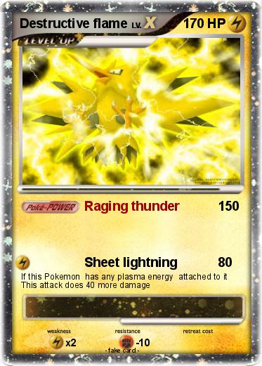 Pokemon Destructive flame