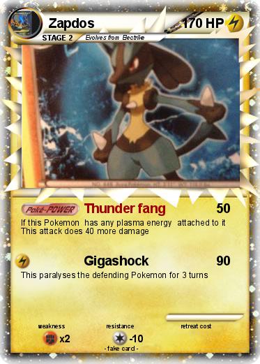 Pokemon Zapdos