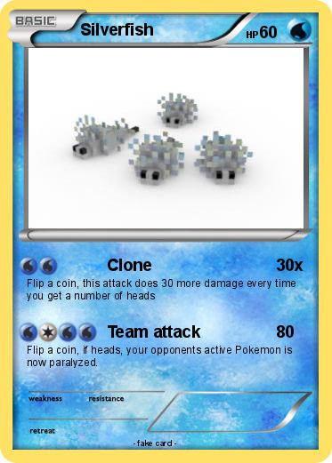 Pokemon Silverfish
