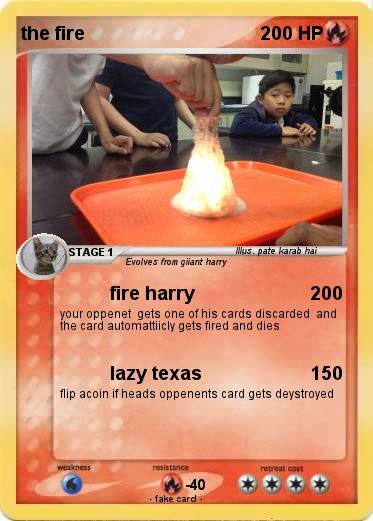 Pokemon the fire