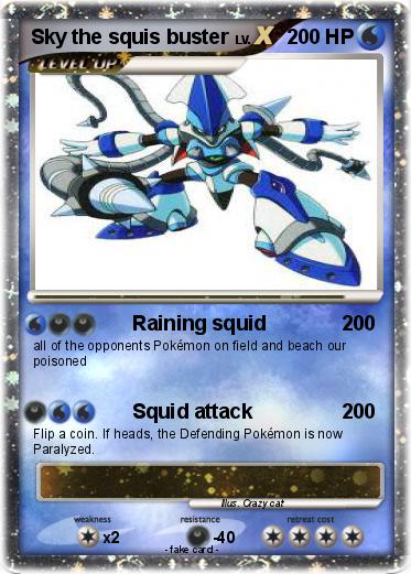 Pokemon Sky the squis buster