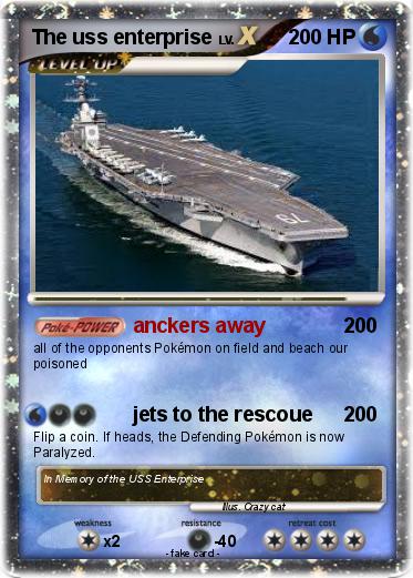 Pokemon The uss enterprise