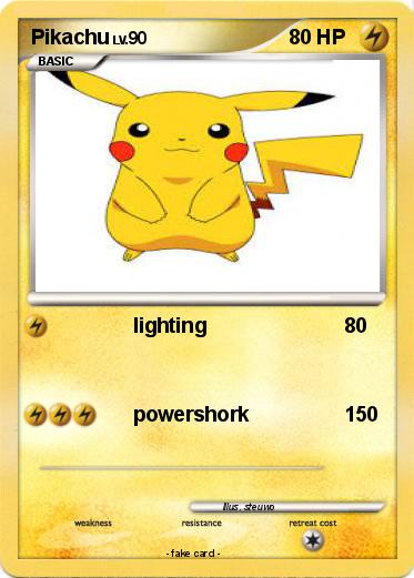 Pokemon Pikachu