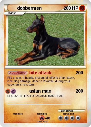 Pokemon dobbermen
