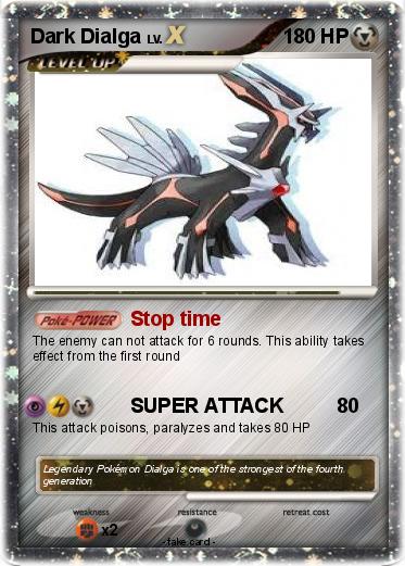 Pokemon Dark Dialga