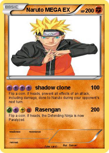 Pokemon Naruto MEGA EX