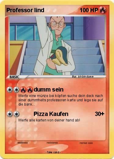 Pokemon Professor lind