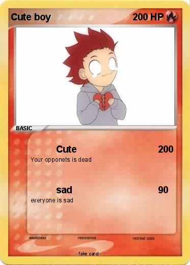 Pokemon Cute boy