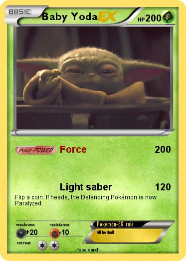 Pokemon Baby Yoda