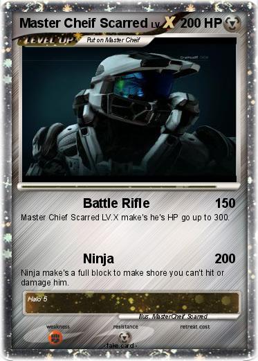 Pokemon Master Cheif Scarred