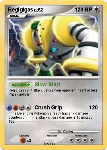 Pokemon Regigigas