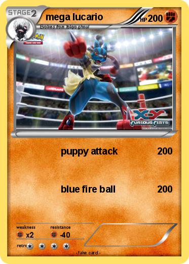 Pokemon mega lucario