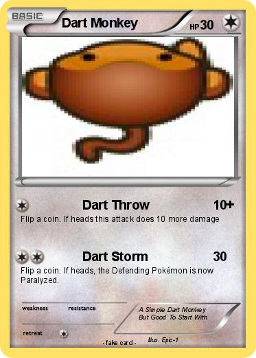 Pokemon Dart Monkey