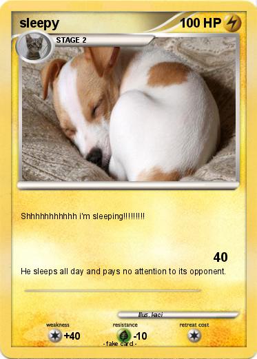 Pokemon sleepy