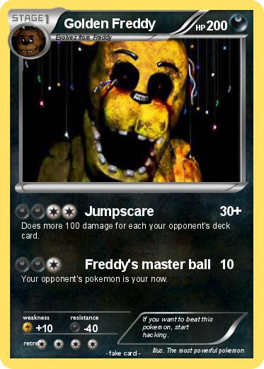 Pokemon Golden Freddy