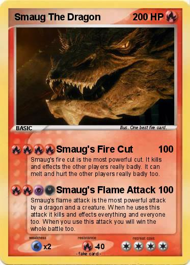 Pokemon Smaug The Dragon