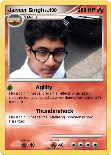 Pokemon Jaiveer Singh