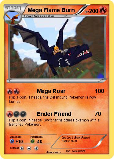 Pokemon Mega Flame Burn