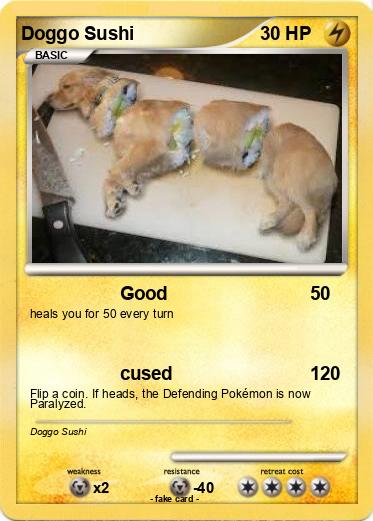 Pokemon Doggo Sushi