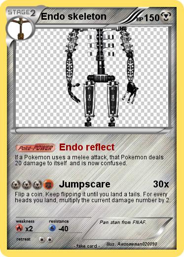 Pokemon Endo skeleton