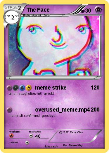 Pokemon The Face