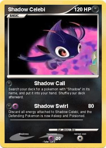 Pokemon Shadow Celebi