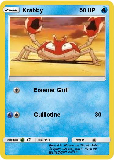 Pokemon Krabby