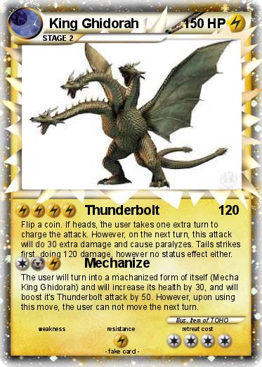 Pokemon King Ghidorah