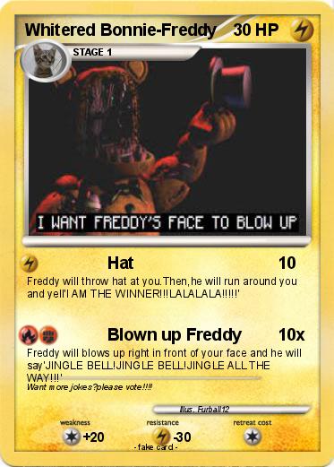 Pokemon Whitered Bonnie-Freddy