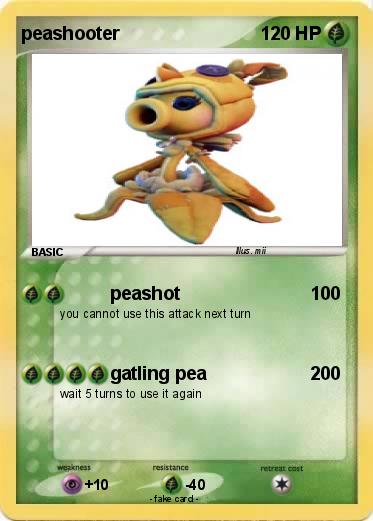 Pokemon peashooter