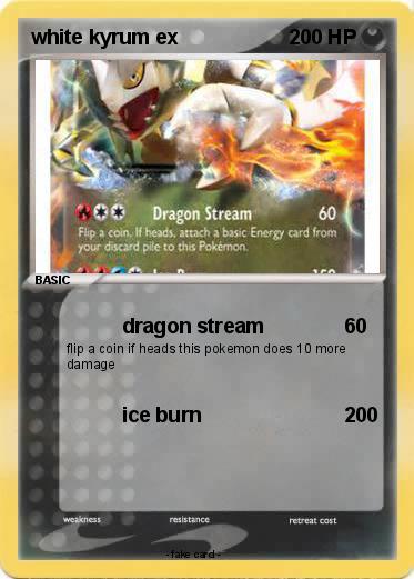 Pokemon white kyrum ex