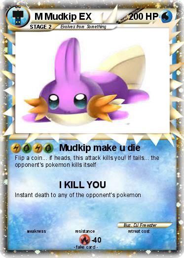 Pokemon M Mudkip EX