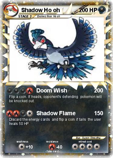Pokemon Shadow Ho oh